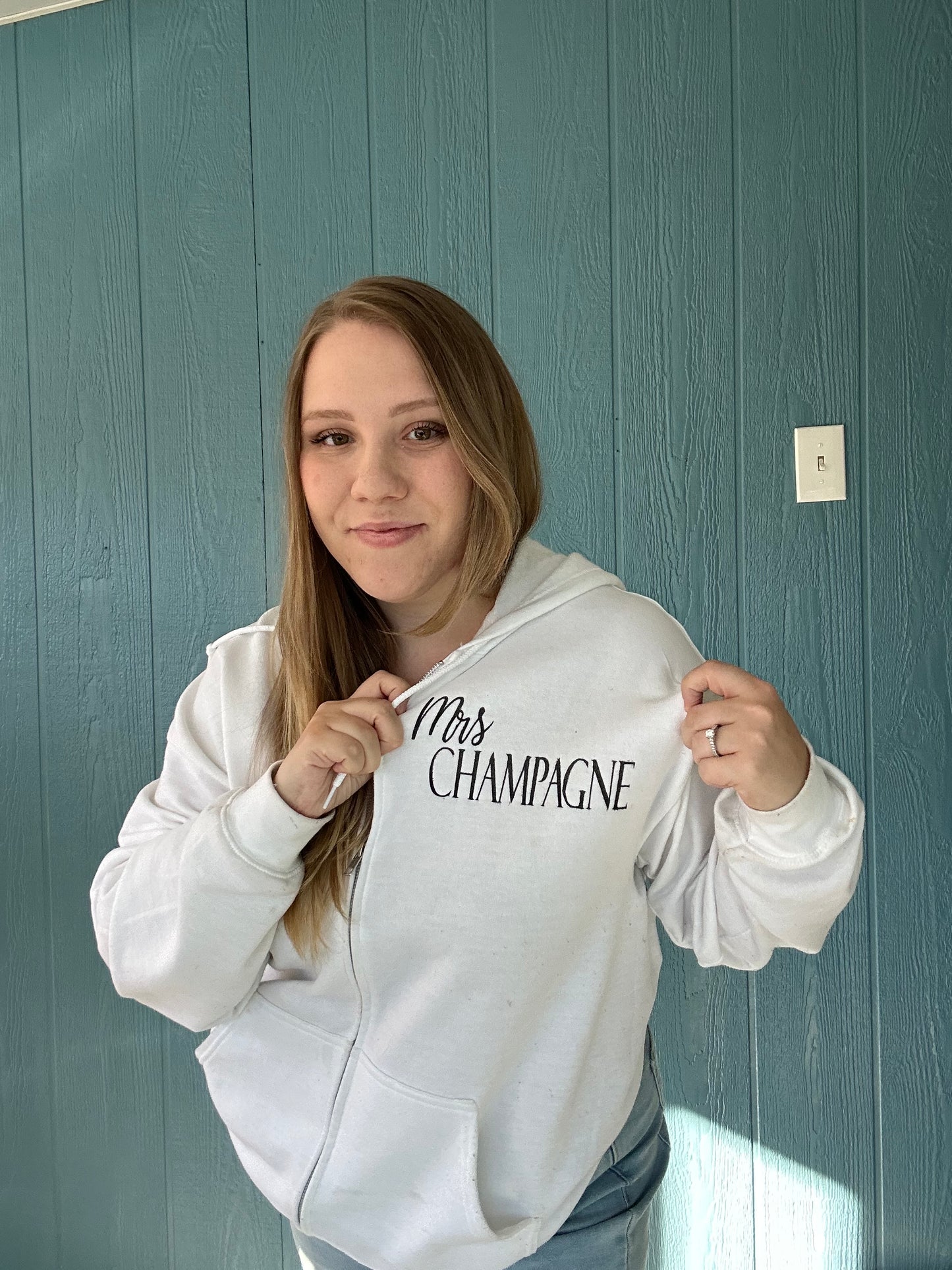 Personalized Mrs. Zip-Up