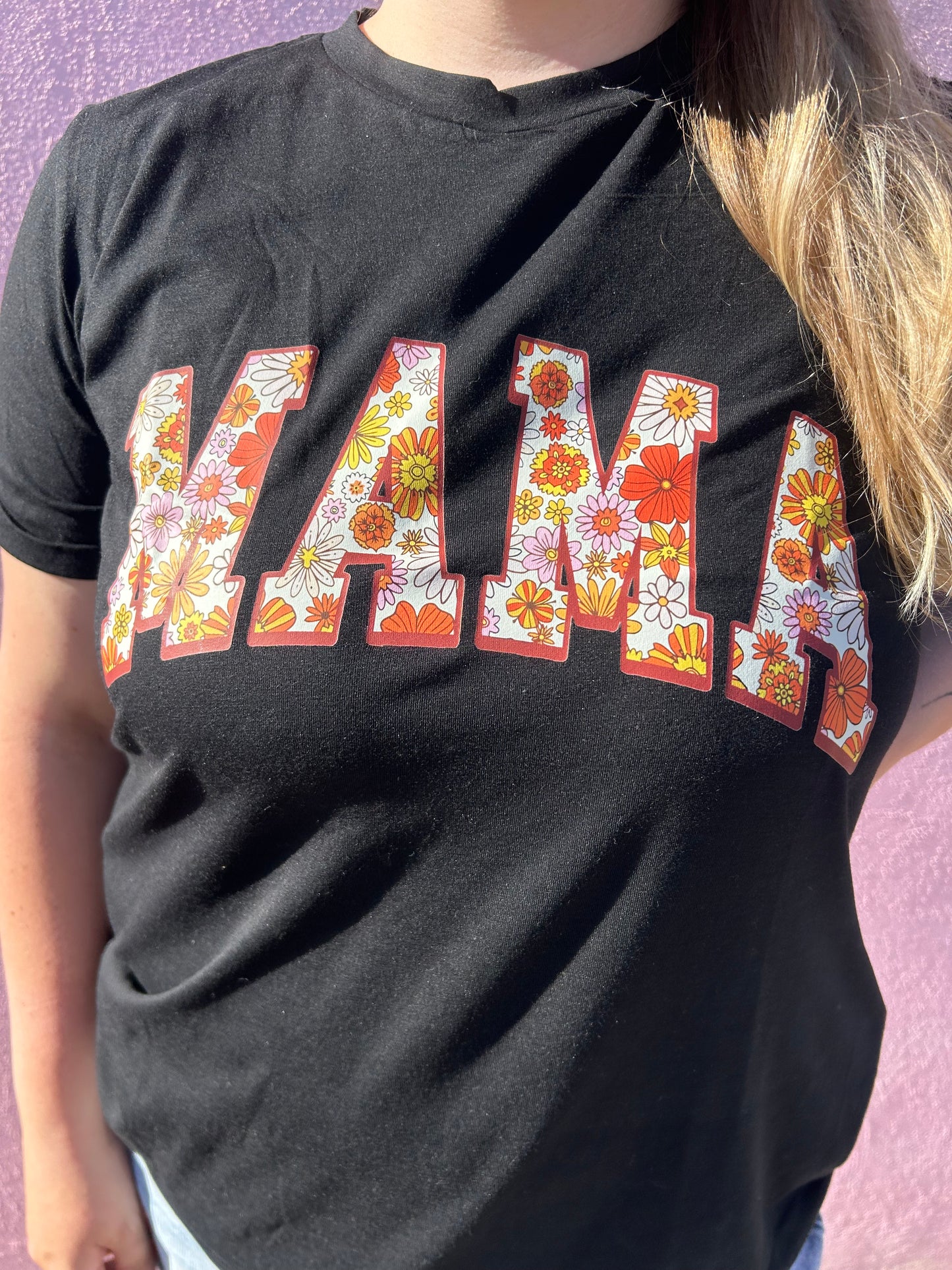 Flower Power Mama T-Shirt