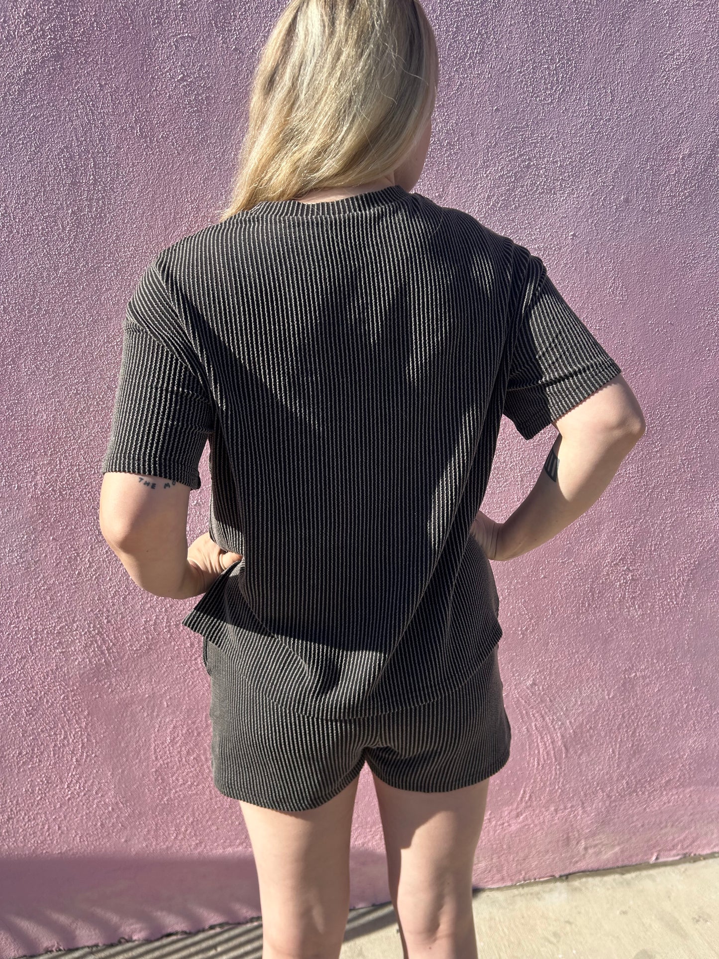 The Luxe Ribbed Set