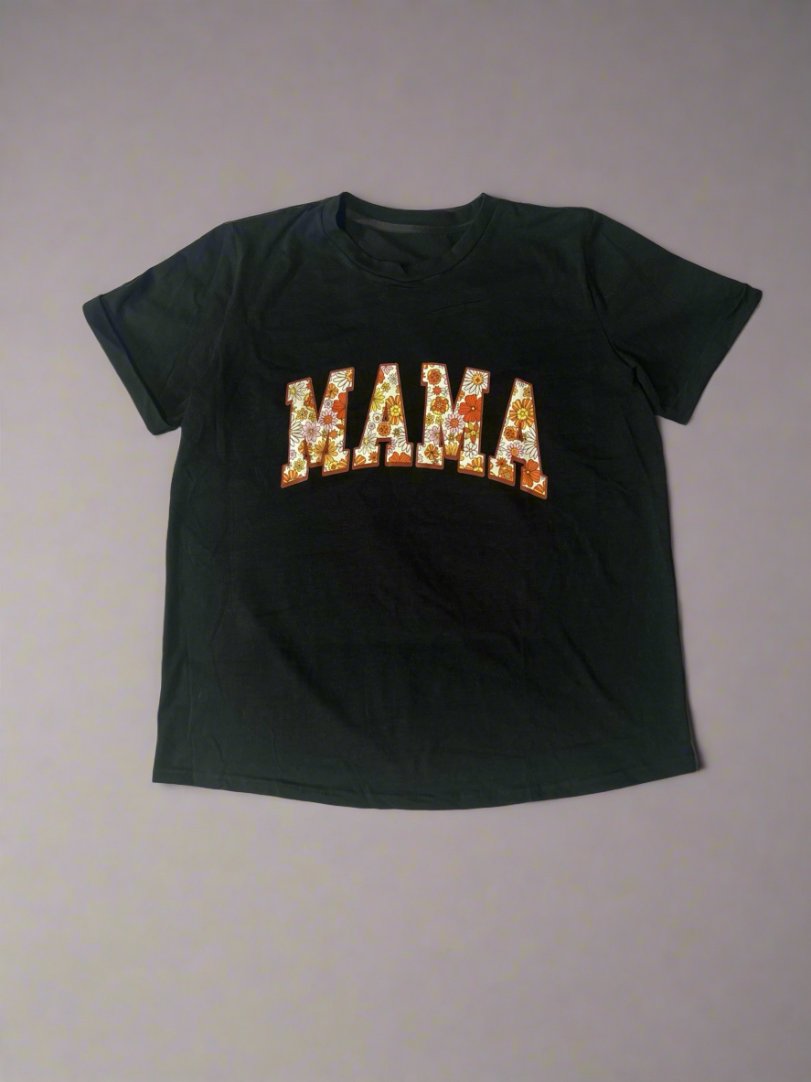 Flower Power Mama T-Shirt