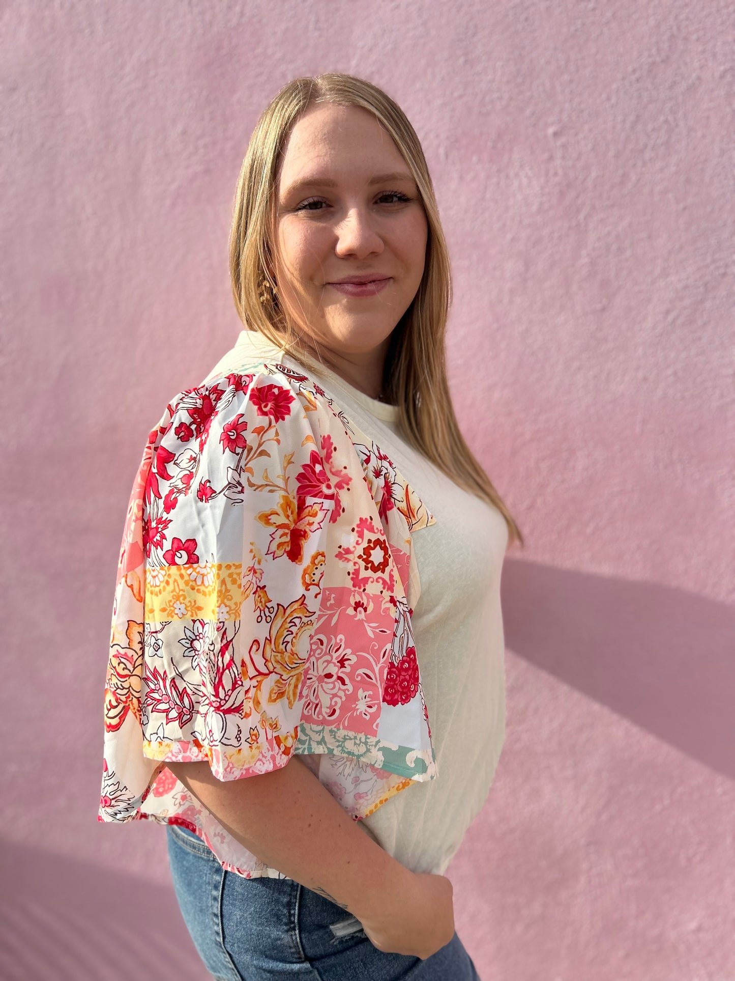 Blush Garden Top