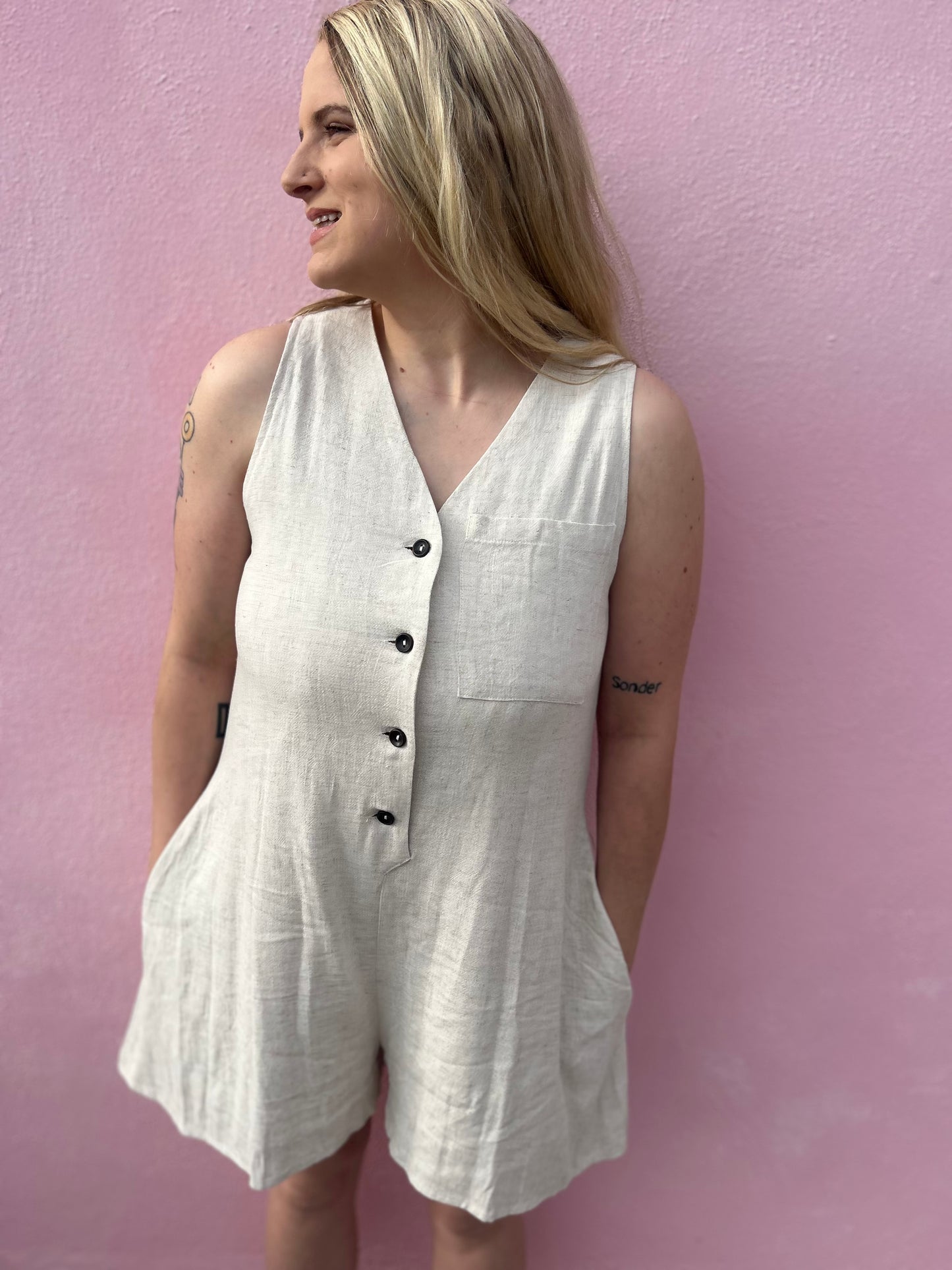 Ivory Bliss Romper