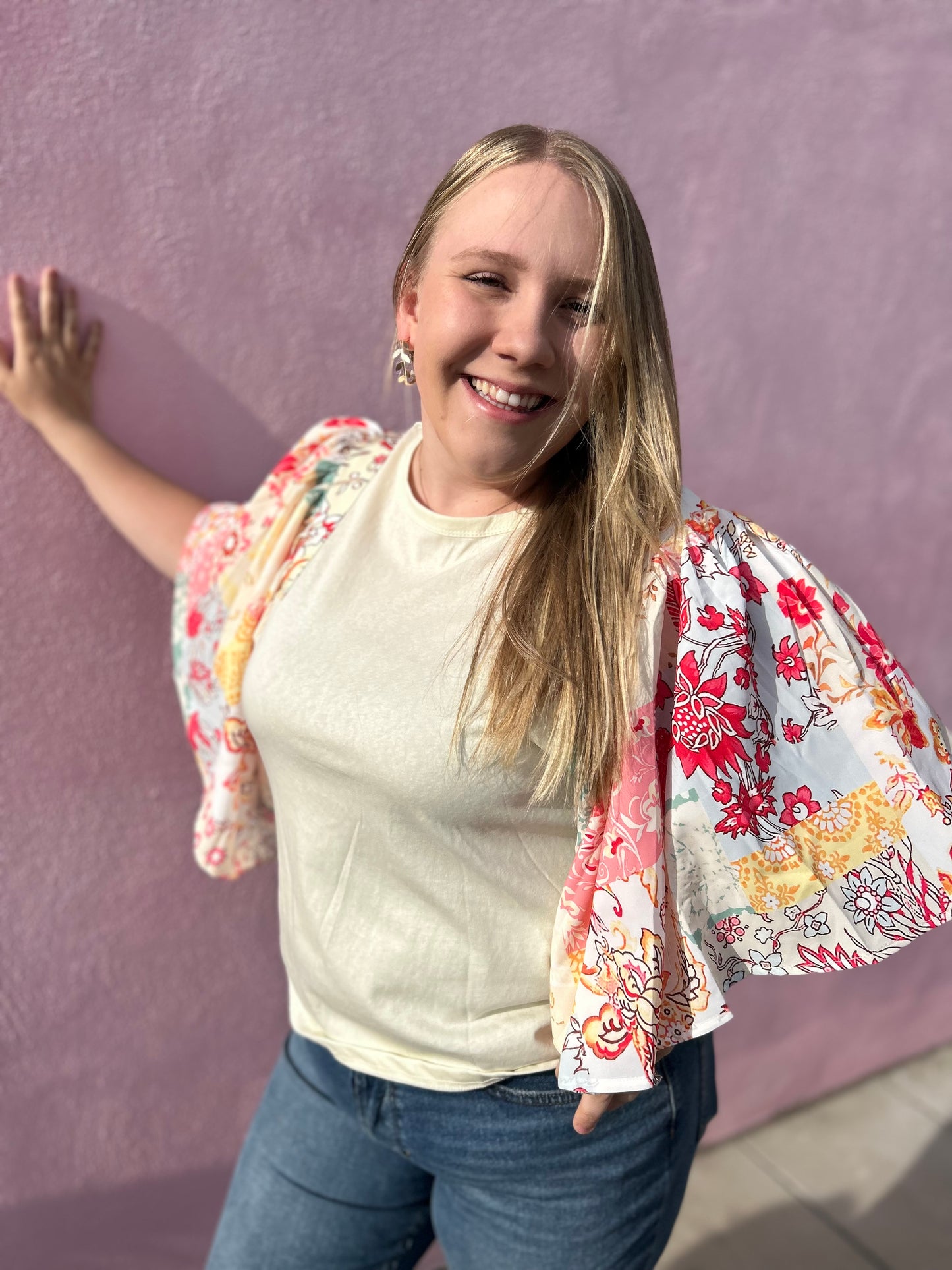 Blush Garden Top