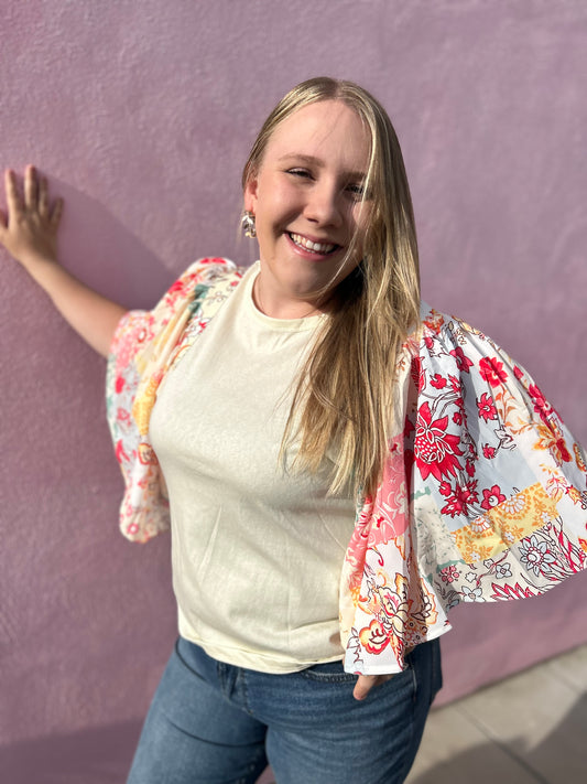 Blush Garden Top